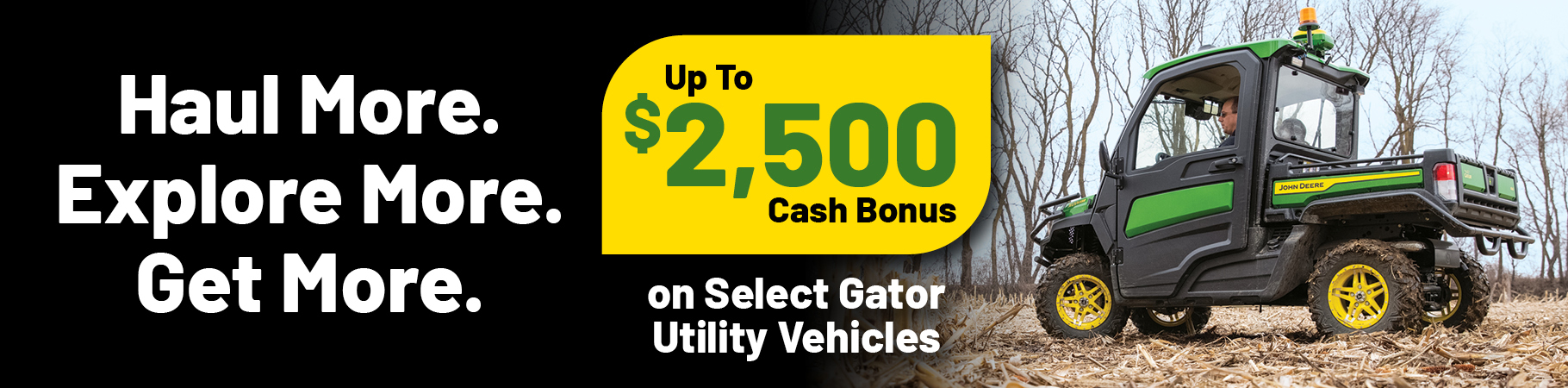 Up to $2,500 Cash Bonus